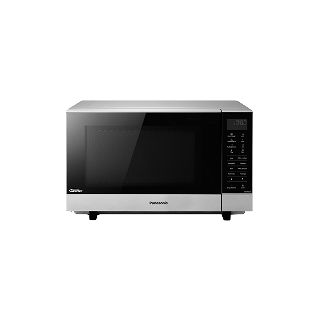 Panasonic NN-SF464MBPQ 1000W Flatbed Microwave - silver
