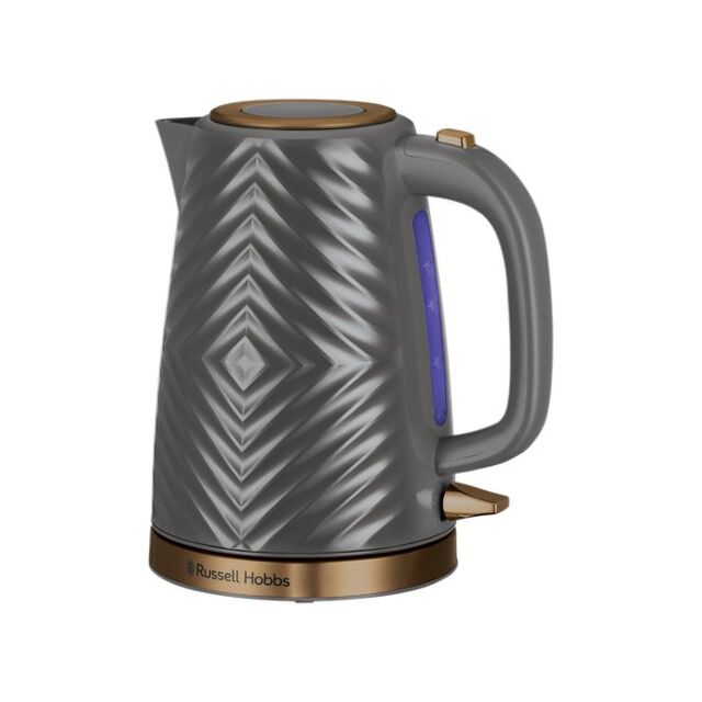 Russell Hobbs 26382 Grey Groove 1.7L Kettle