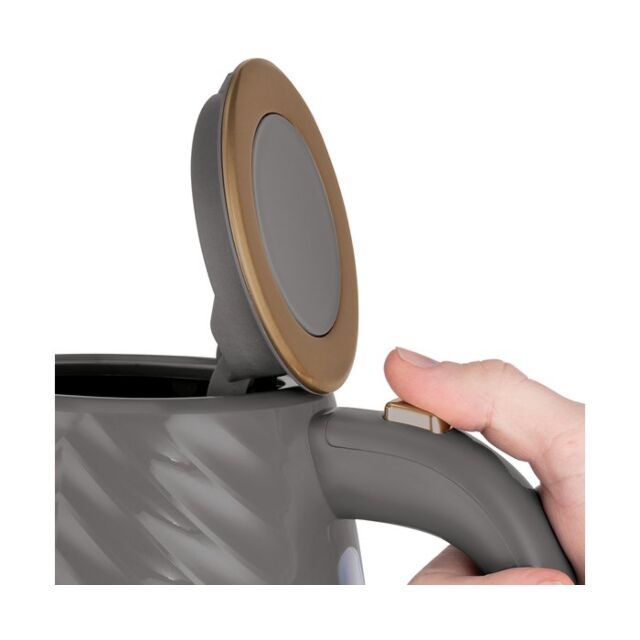Russell Hobbs 26382 Grey Groove 1.7L Kettle