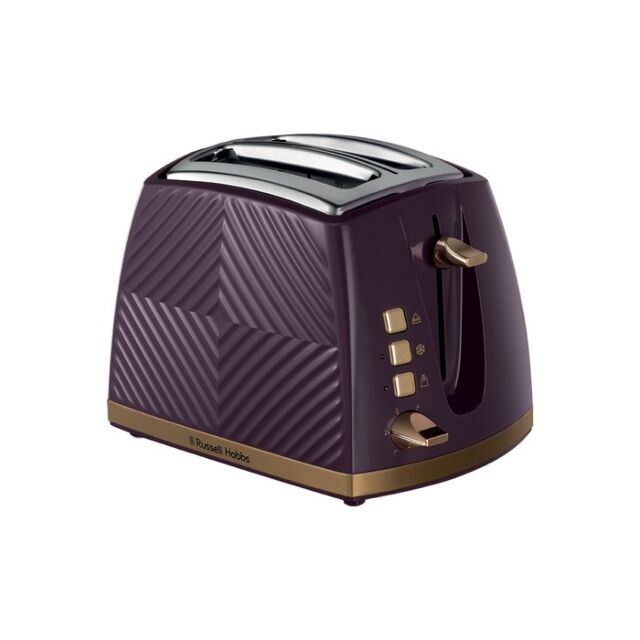 Russell Hobbs 26393 Mulberry Groove 2 Slice Toaster