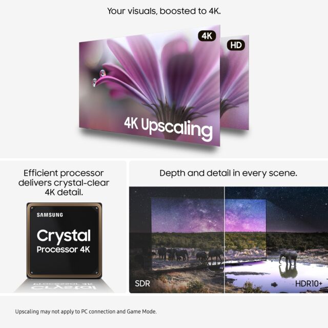 Samsung UE50U8020F 50inch 4K Crystal UHD Smart TV