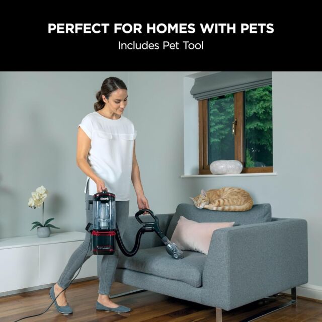 Shark NV602UKT Lift-Away Upright Vacuum Cleaner with TruePet
