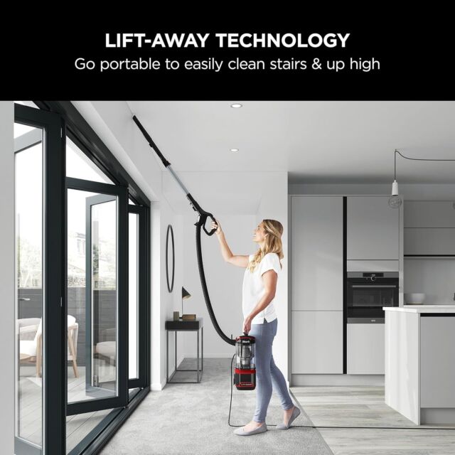 Shark NV602UKT Lift-Away Upright Vacuum Cleaner with TruePet