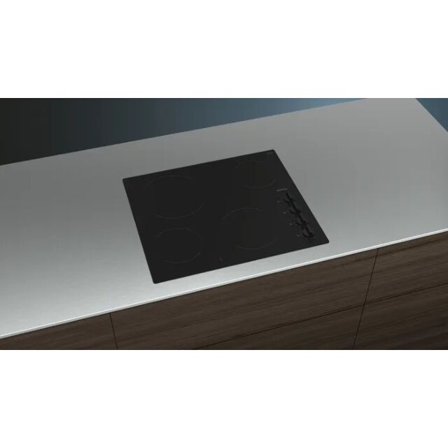 Siemens ET61RCEA1E Black Glass IQ100 60cm Ceramic Hob