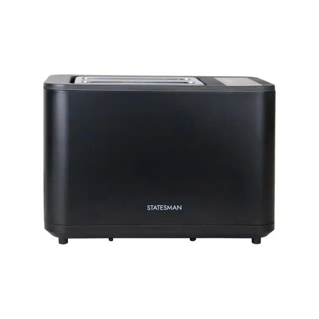 Statesman SKT02918B Black 2 Slice Digital Toaster