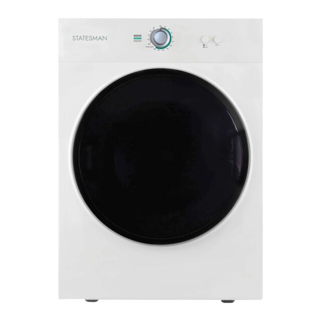 Statesman TD03VFW White 3Kg Compact Vented Dryer