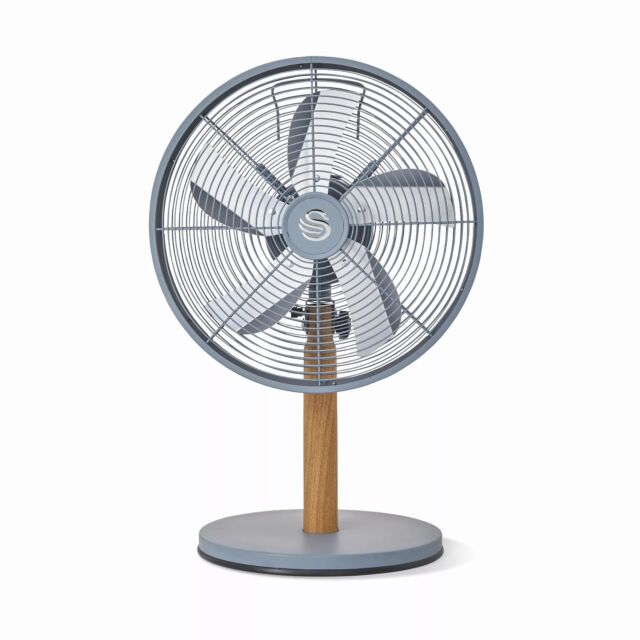 Swan SFA16920GRYN Grey 12” Nordic Desk Fan