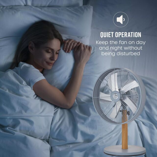 Swan SFA16920GRYN Grey 12” Nordic Desk Fan